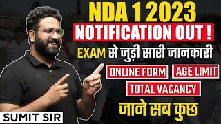 NDA Notification Out Know NDA Age Limit Fill NDA 1 2023 Online Form  Learn With Sumit [upl. by Ecirtam]