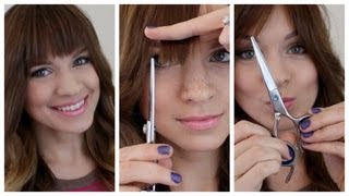 Trim Your Bangs At Home My Tips and Tricks [upl. by Korie]