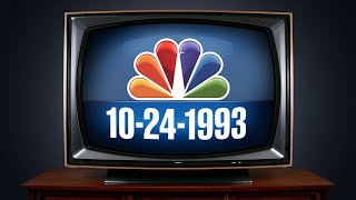 NBC CommercialsAdsPromos October 24 1993 Philadelphia [upl. by Kcirddehs]