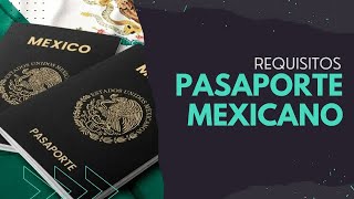 📄 Requisitos para PASAPORTE MEXICANO 🌍✈️ ¿Listo para viajar [upl. by Lobiv229]