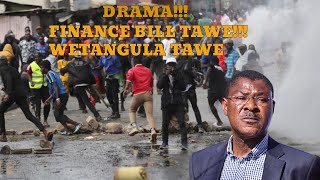 LIVE CHAOS IN BUNGOMA MAANDAMANO AGAINST FINANCE BILL MutembeiTV kenyacitizentv [upl. by Jerrol]