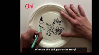 Kamishibai  How to Make a Story Plate [upl. by Baram]