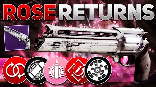 Rose is Back with God Rolls S19 Comp Reward  Destiny 2 Season of the Seraph [upl. by Marwin744]