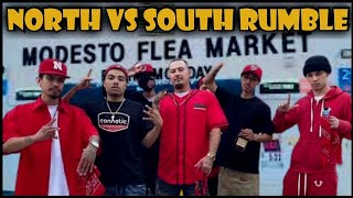 NORTH AND SOUTH MELE AT THE MODESTO FLEA MARKETIT ALWAYS HAPPENSnew youtube [upl. by Burkley580]