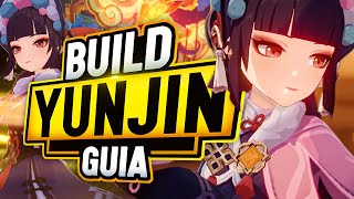 La GUIA DEFINITIVA de YUN JIN  Build Yun Jin SUPPORT BUFFER  Genshin Impact [upl. by Arytahs118]