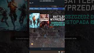 Wyprzedaż Battlefield na Steam  nowości z innych gier shorts battlefield steam steamsale [upl. by Hasen]