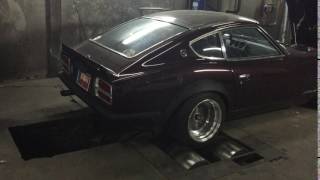 Datsun 280z with ITB and EMU ECU dyno first dyno run [upl. by Yenatirb]