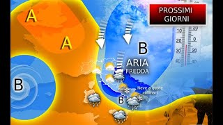 Passion Meteo  GFS  terza decade di novembre movimentata tra FREDDO e MALTEMPO neve a bassa quota [upl. by Market]