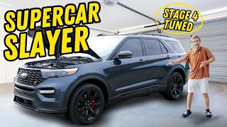 Ford Explorer ST  STAGE 4 Tuned 060MPH38s [upl. by Nnanaej]