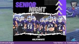 2022 Game 9 TOLAR VS GOLDTHWAITE 10 28 22 SR NIGHT [upl. by Gerkman759]