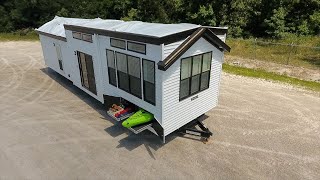 LUXURY ONEOFAKIND TINY HOME YOU HAVE TO SEE THIS [upl. by Nah367]