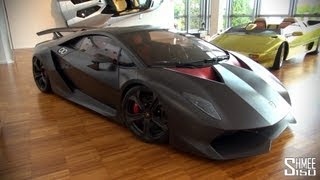 Lamborghini Sesto Elemento at the Lambo Museum [upl. by Netsrek816]