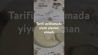 2 bardak su 2 yk un 3 yk şeker tüpe koyma karıştı kıvamı katı olunca 2 yk tere yag eriyene karıştır [upl. by Cimbura]