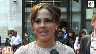 Lenora Crichlow Interview Fast Girls World Premiere [upl. by Trotta]