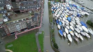 Wateroverlast Visserseiland en De Grashaven Hoorn 05 01 2024 [upl. by Eladroc]