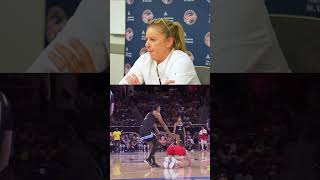 Christie Sides On The Fans REACTION To Diamond DeShields FLAGRANT FOUL On Caitlin Clark [upl. by Ytsenoh]