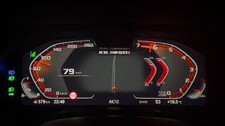 BMW X6 M50i Acceleration [upl. by Arad]