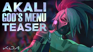 TEASER AKALI  GODS MENU ft Eve amp Ahri Soyeon amp Miyeon from GIDLE Madison Beer [upl. by Adaval]