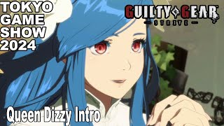 Guilty Gear Strive Queen Dizzy Intro Reveal TGS 2024 [upl. by Garson]