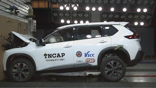 TNCAP Crash amp Safety Tests of XTRAIL 2024 [upl. by Nawor]