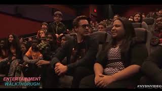 Tony Stark aka Robert Downey Jr Surprising His Fans  Avengers Infinity war Special [upl. by Hurty]