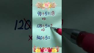 Quick division calculation🥰💥💯😍🧠💯maths mathstricks division multiplication foryou [upl. by Feirahs182]