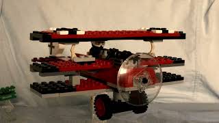 Lego WW1 The death of Manfred von Richthofenthe red Baron Brickfilm [upl. by Anoid]