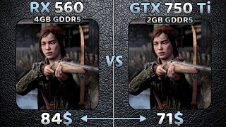 GTX 750 Ti vs RX 560 Test in 2023🔥 [upl. by Mccowyn]