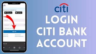 CitiBank Login How to Sign in to Citi Bank Online Banking Account 2024 [upl. by Airdnua]