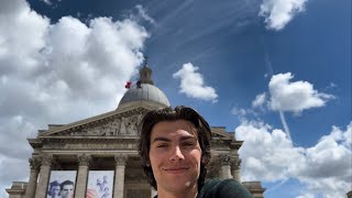 Explore the History and Surroundings of the Panthéon French vlog for intermediate learners [upl. by Ovida]