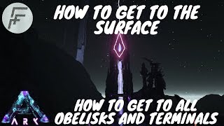 ARK Aberration  All Obelisk Locations and how to get to them [upl. by Shane50]