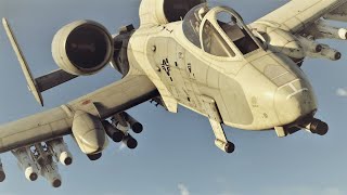 A10 Warthog Close Air Support 🔥 [upl. by Nitsid]