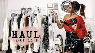 HAUL amp TRY ON  Mars 2018 [upl. by Aicenev]