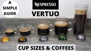 Nespresso Vertuo Cup Sizes [upl. by Charline]