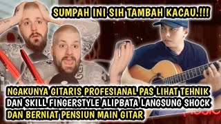 Makin Kacau❗️Ngaku Gitaris Profesianal Pas Lihat Skill Alipbata Langsung Nyerah  Reaction Terbaru [upl. by Forras]