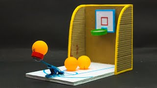 Cardboard Games  Cardboard Basketball Game [upl. by Lavicrep]