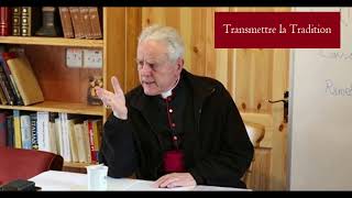 Conférence de Mgr Williamson sur les causes de la chute de la FSSPX 2014 [upl. by Rilda]