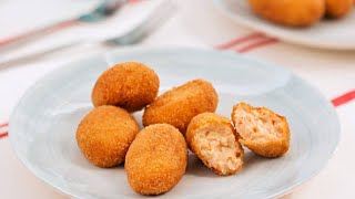 Recetas Thermomix ® TM5  Croquetas con Jamón [upl. by Audras]