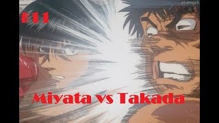 Ippo best moments compilation 11  Hajime no Ippo season 1  Miyata Ichirō vs Takada Teruhiko [upl. by Pinkham]