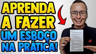 Aprenda A Fazer Um Esboço De Pregação MUITO FÁCIL  Thalles Villas [upl. by Joshia533]