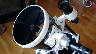 Skywatcher Flextube 200p 8quot Collapsible Dobsonian Goto Telescope REVIEW [upl. by Oshinski]