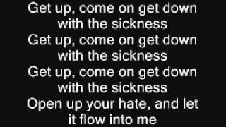 Disturbed  Down With the Sickness Lyrics [upl. by Orecic507]