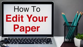 How to Edit Your Document Just Under 5 minutes 🔥  Proofreading and Editing Techniques [upl. by Naujaj654]