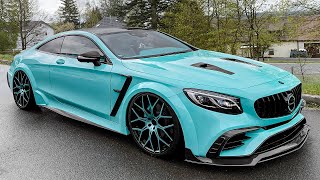 MANSORY Mercedes SClass Coupe  Sound Interior and Exterior [upl. by Ahsiemat]