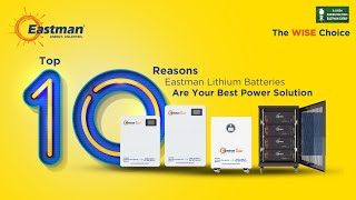 10 Reasons to Choose Eastman Lithium Batteries for Reliable Power [upl. by Suckow886]