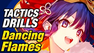 Fire Emblem Heroes  Tactics Drills Skill Studies 166 Dancing Flames FEH [upl. by Wye599]