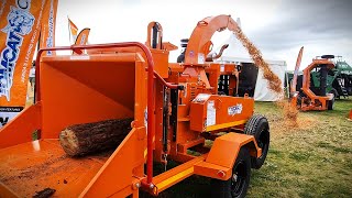 TOMCAT Wood Chippers live demonstrations at annual Nampo Cape 2024 with Gen4 M4250 AFE and M4150 AFE [upl. by Silda630]