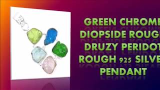 Chrome Diopside Gemstone Healing Properties Benefits Facts Color [upl. by Ginder]