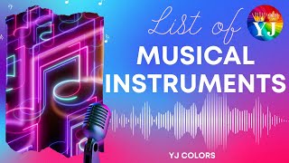 List of Musical Instruments  String Instruments  Musical Instruments Name  Woodwind instruments [upl. by Nilok]