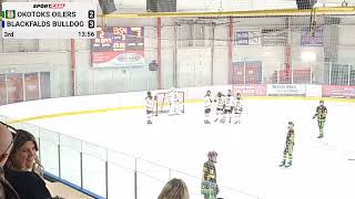 Okotoks Oilers vs Blackfalds [upl. by Kcirdneh]